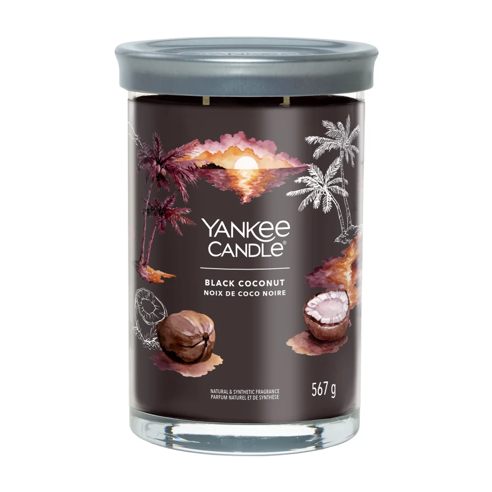 Yankee Candle Signature Black Coconut Candela Tumbler Grande