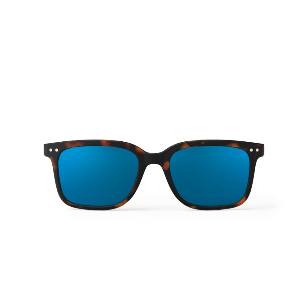 Izipizi Occhiale da Sole Modello #L Tartaruga lente specchio