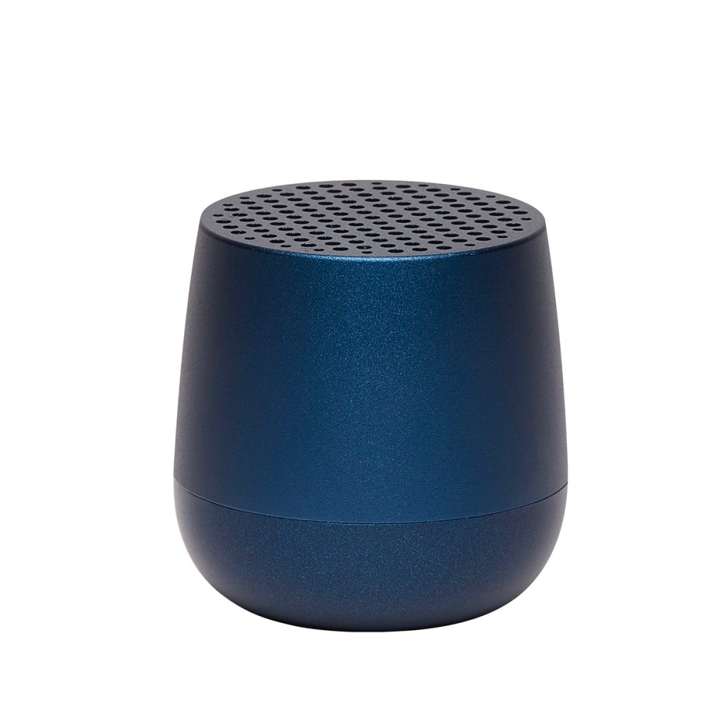 Lexon Mino + Alu Speaker Bluetooth Blu Scuro