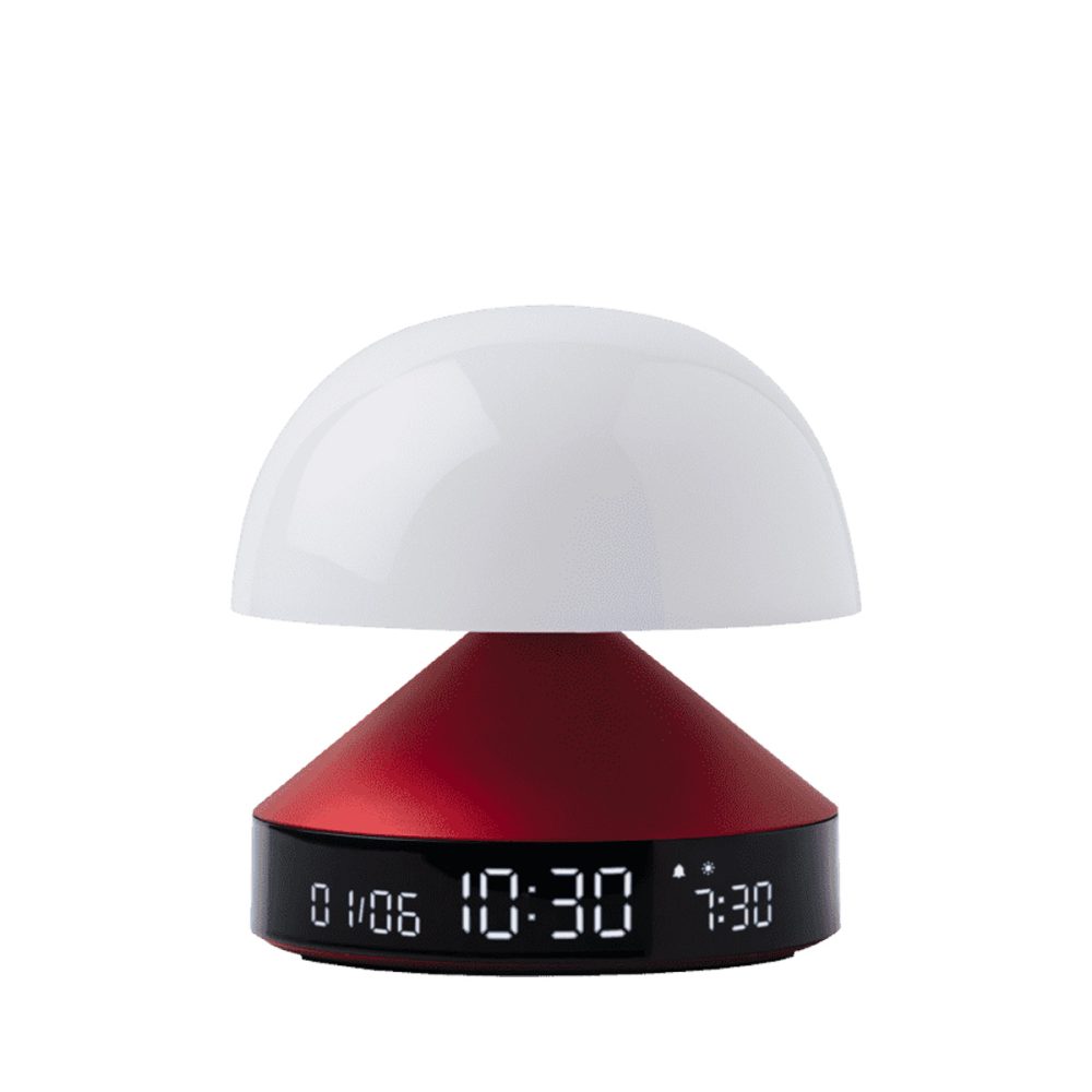 Lexon Mina Sunrise Alarm Clock Rosso