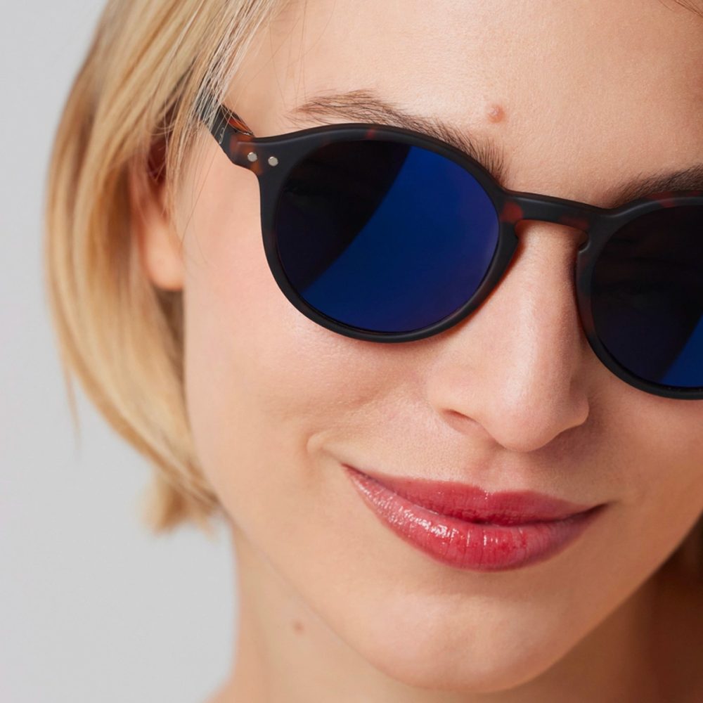 Izipizi Occhiale da Sole Modello #D Tartaruga lente specchio - immagine 2