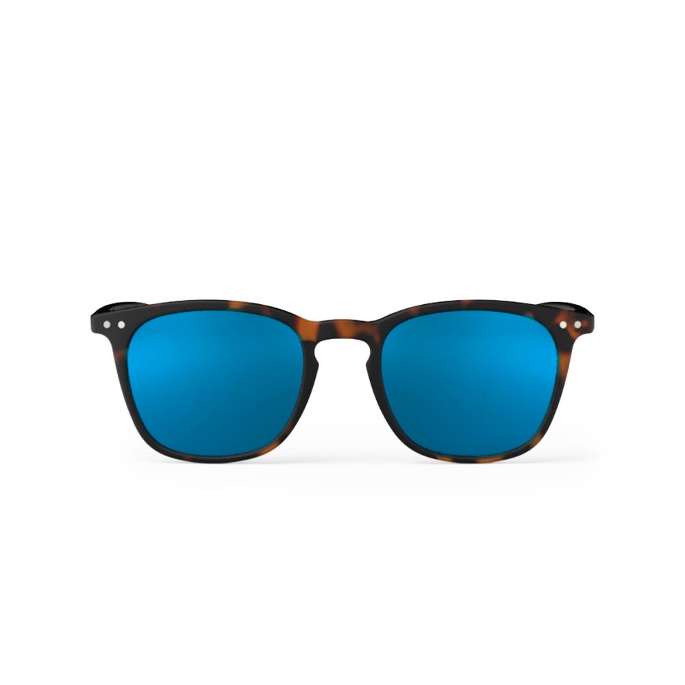 Izipizi Occhiale da Sole Modello #E Tartaruga lente specchio