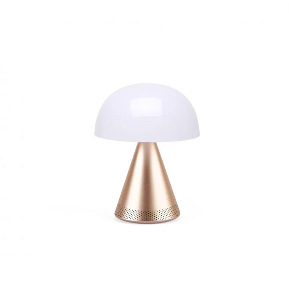Lexon Mina L Audio Lampada Led e Speaker Oro