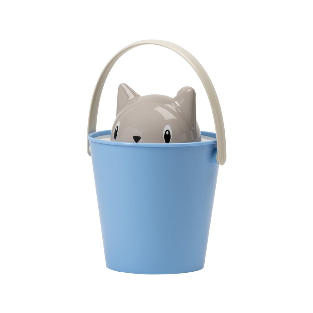 United Pets Crick azzurro e grigio
Secchiello gatto porta crocchette con paletta - immagine 2