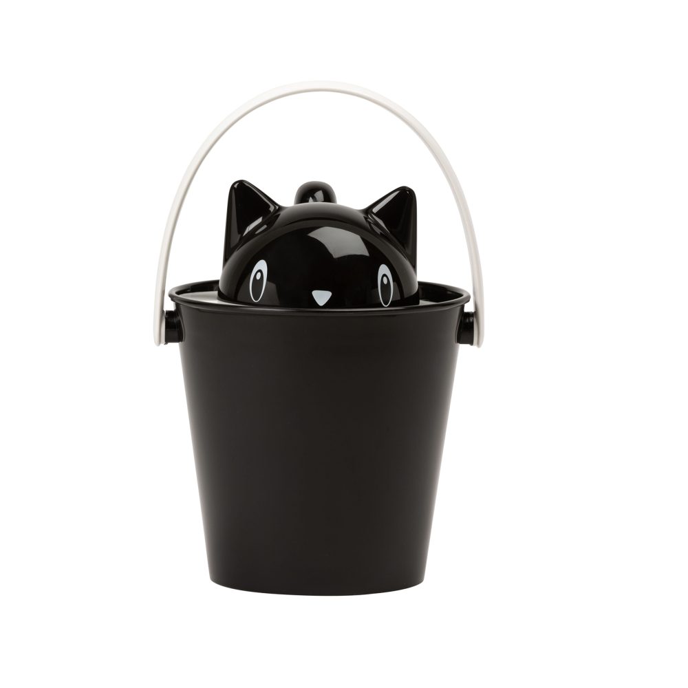 United Pets Crick nero
Secchiello gatto porta crocchette con paletta