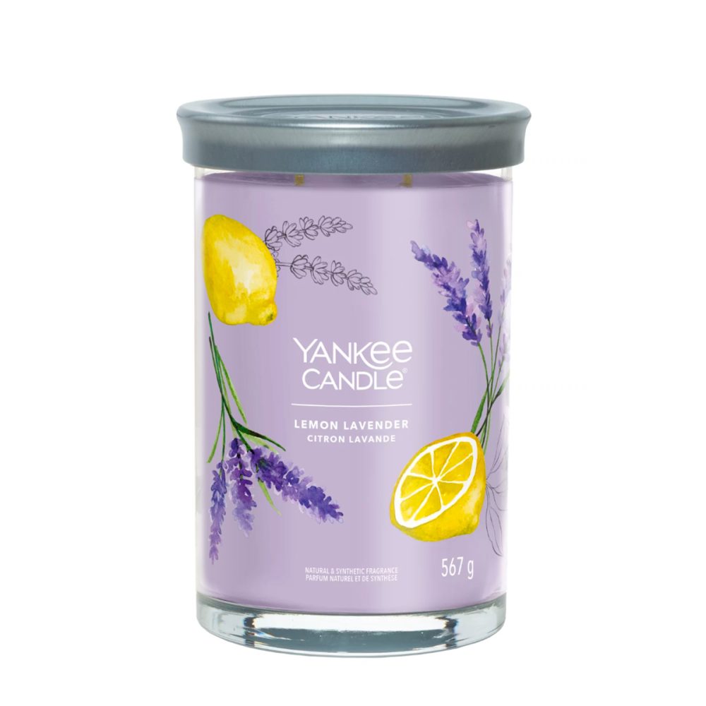 Yankee Candle Signature Lemon Lavender Candela Tumbler Grande