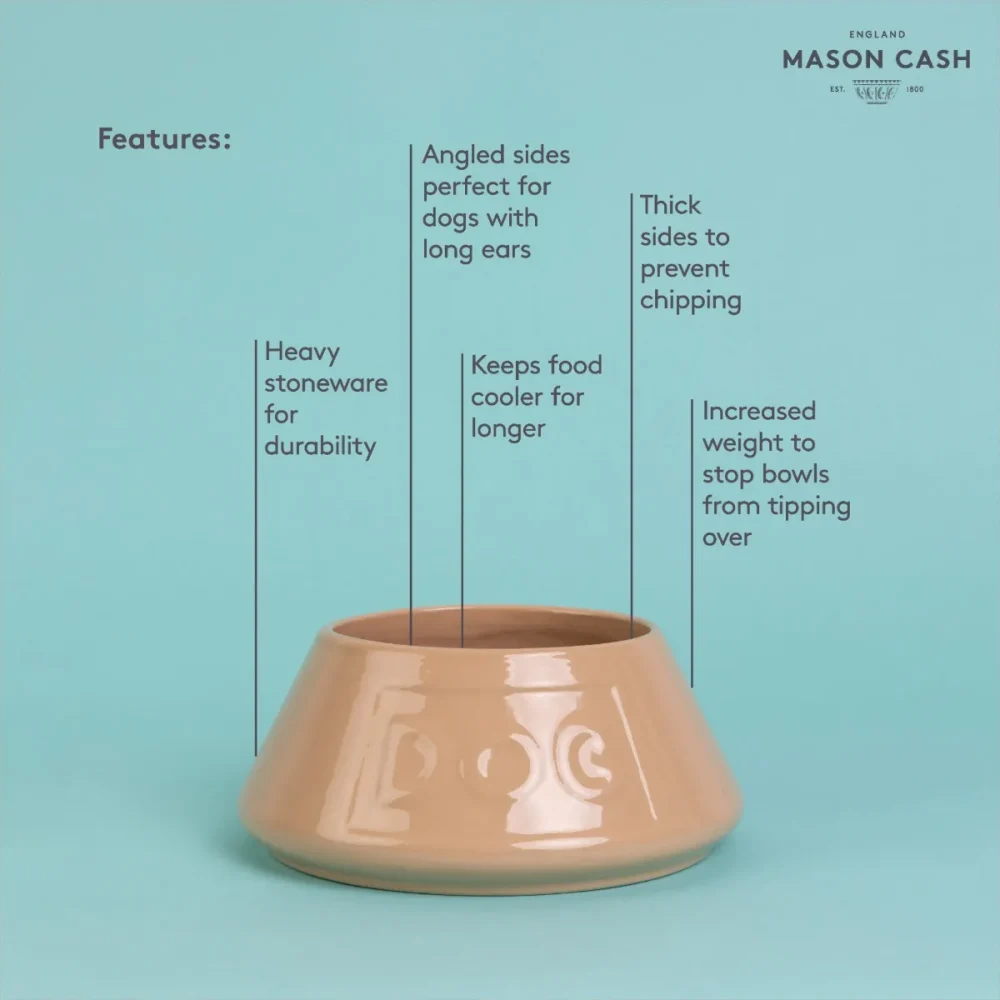 Mason Cash Ciotola Cane anti ribaltamento crema - immagine 4