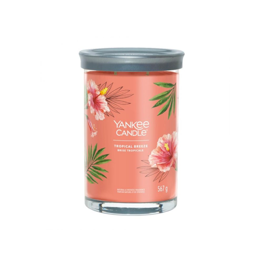 Yankee Candle Signature Tropical Breeze Candela Tumbler Grande