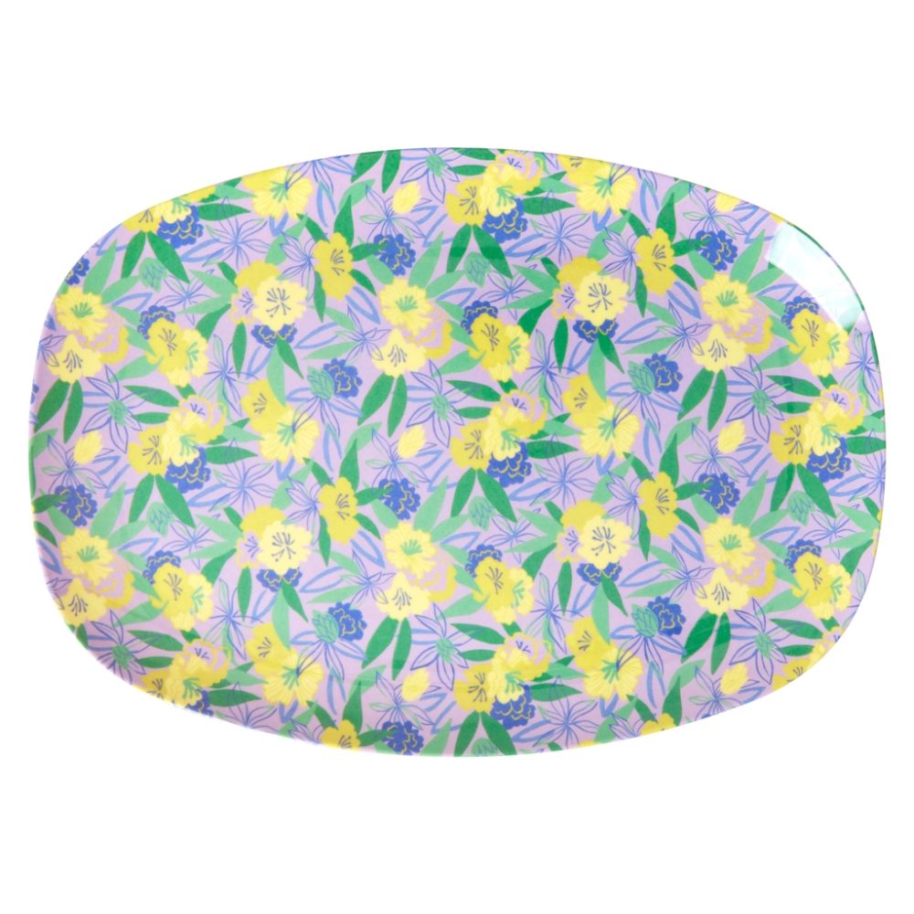 Rice piatto ovale Fancy Pansy