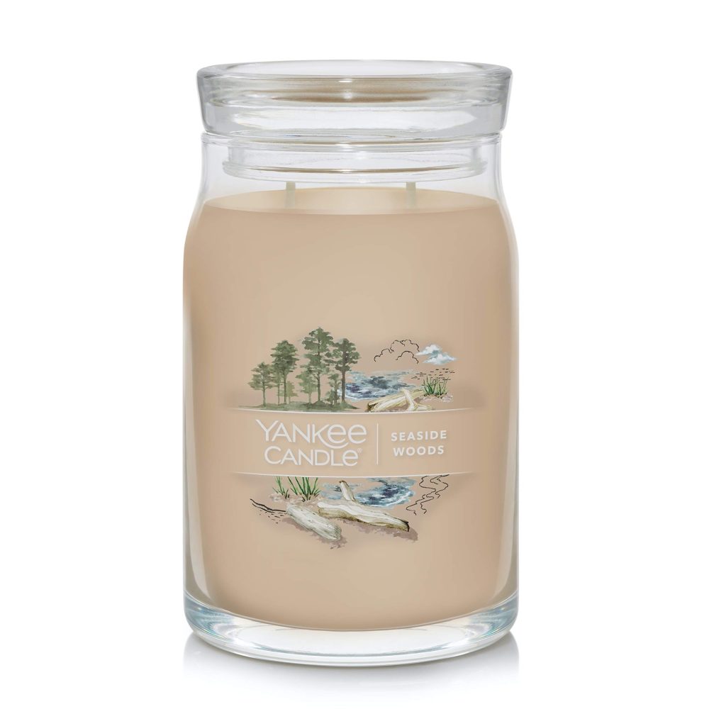 Yankee Candle Signature Seaside Woods Candela Giara Grande