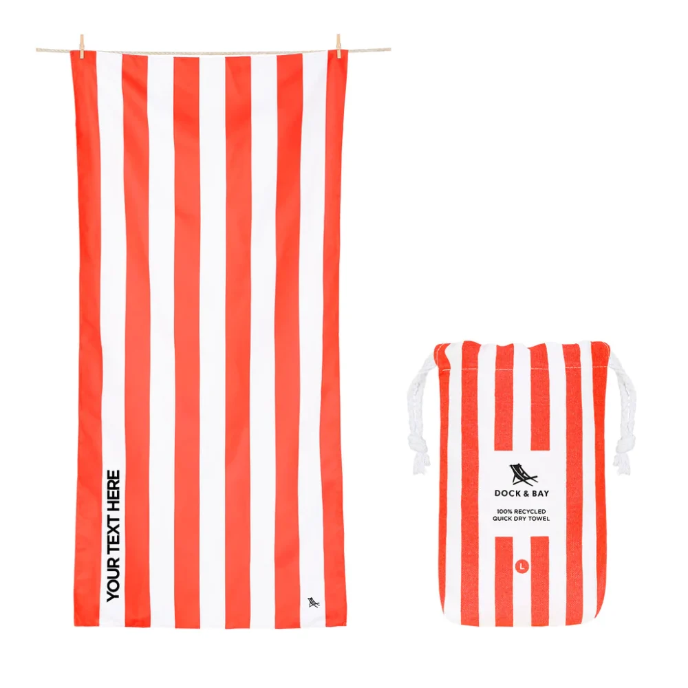 Dock & Bay Telo Mare XL Coral