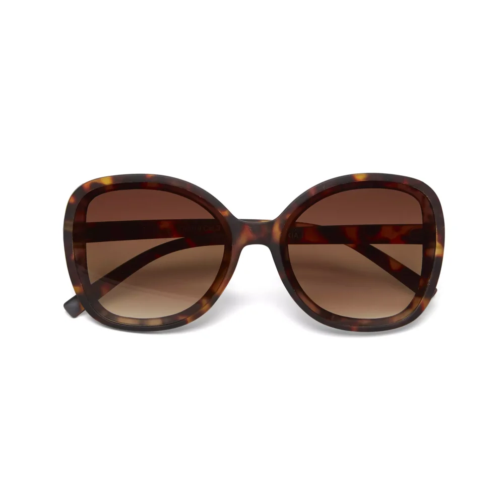 Okkia Occhiale da Sole Modello Anna Butterfly Classic Havana