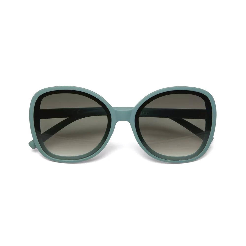 Okkia Occhiale da Sole Modello Anna Butterfly Verde Salvia