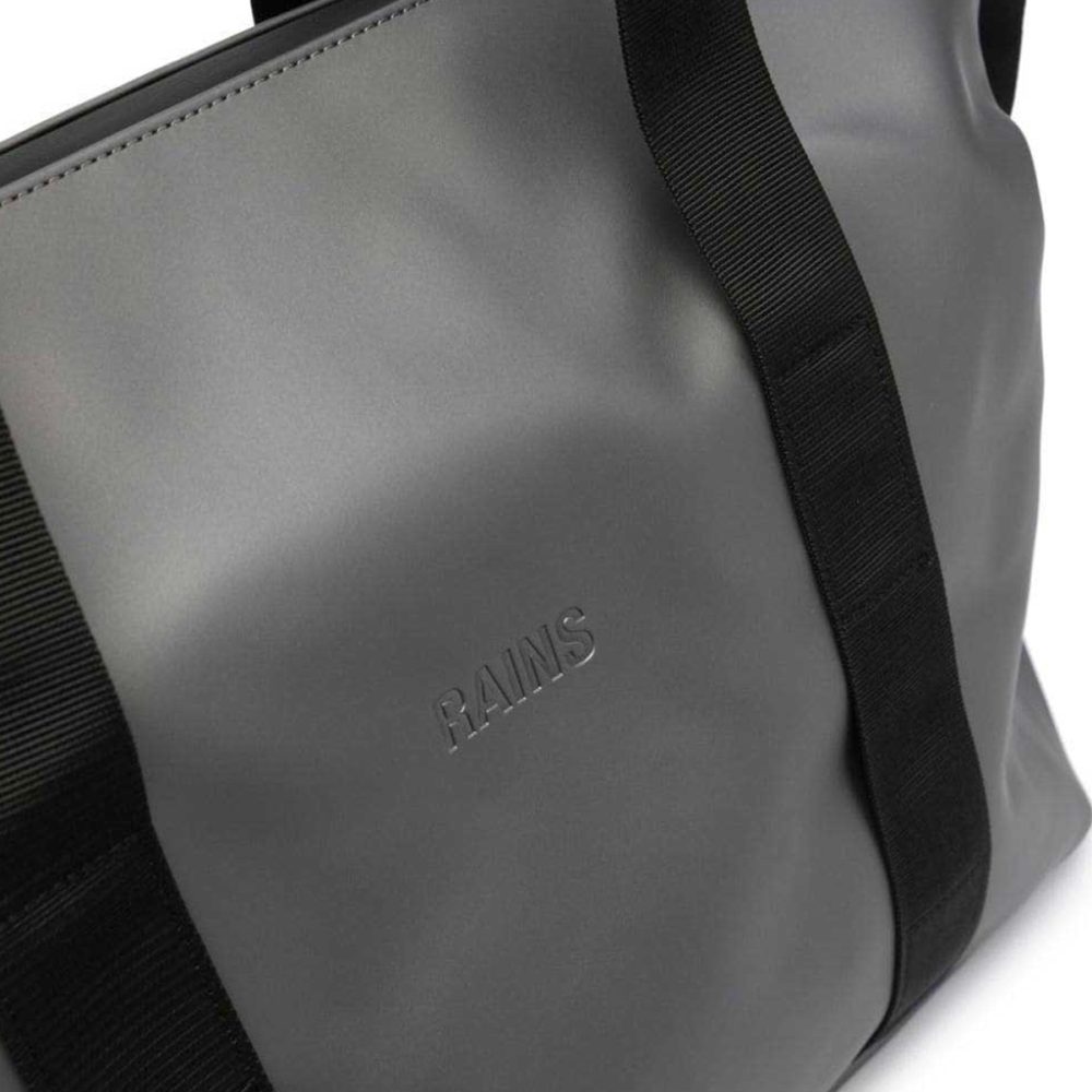 Rains Hilo Weekend Bag Small grigio metallo - immagine 2