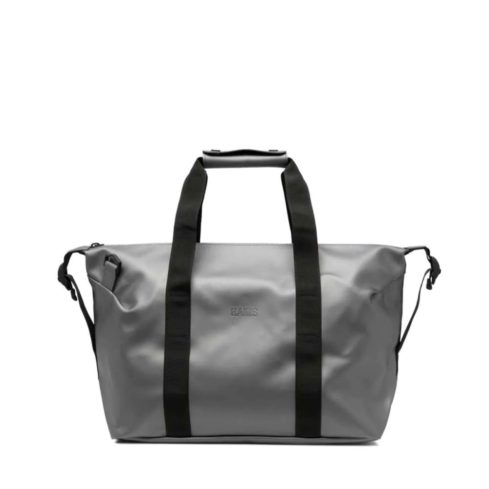 Rains Hilo Weekend Bag Small grigio metallo