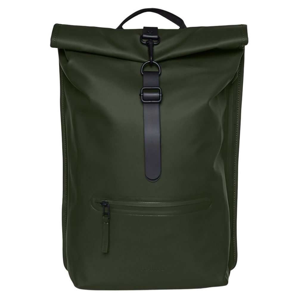 Rains Zaino Rolltop Rucksack Verde