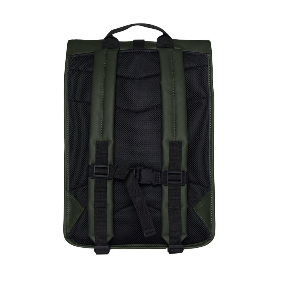 Rains Zaino Rolltop Rucksack Verde - immagine 2