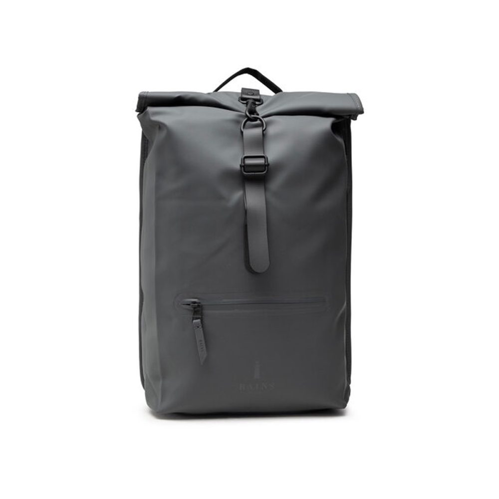 Rains Zaino Rolltop Rucksack Grigio