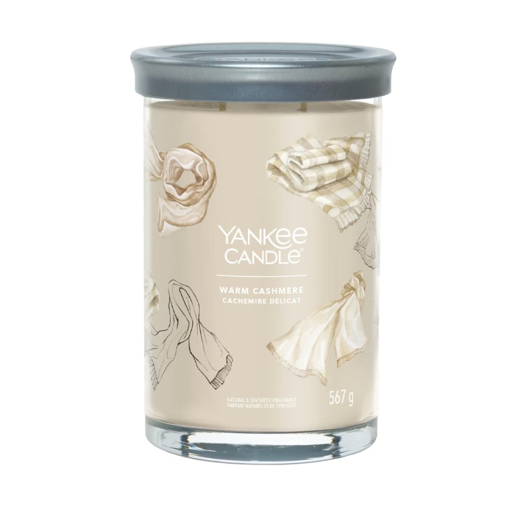 Yankee Candle Signature Warm Cashmere Candela Tumbler Grande
