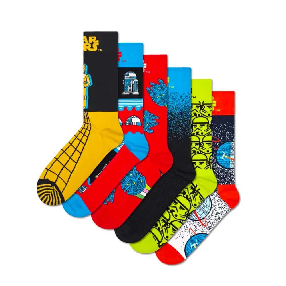 Happy Socks - Star Wars Pack Gift Set 6 paia Taglia 36/40 - immagine 4