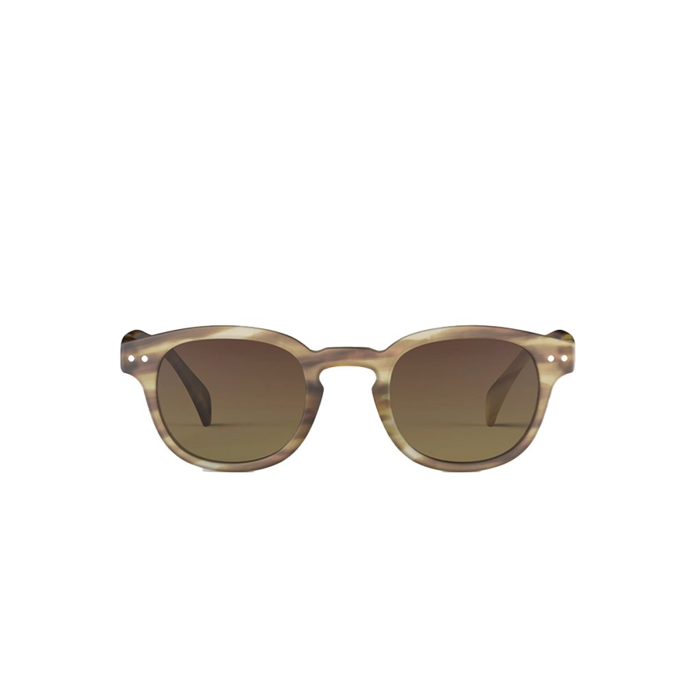 Izipizi Occhiale da Sole Modello #C Smoky Brown