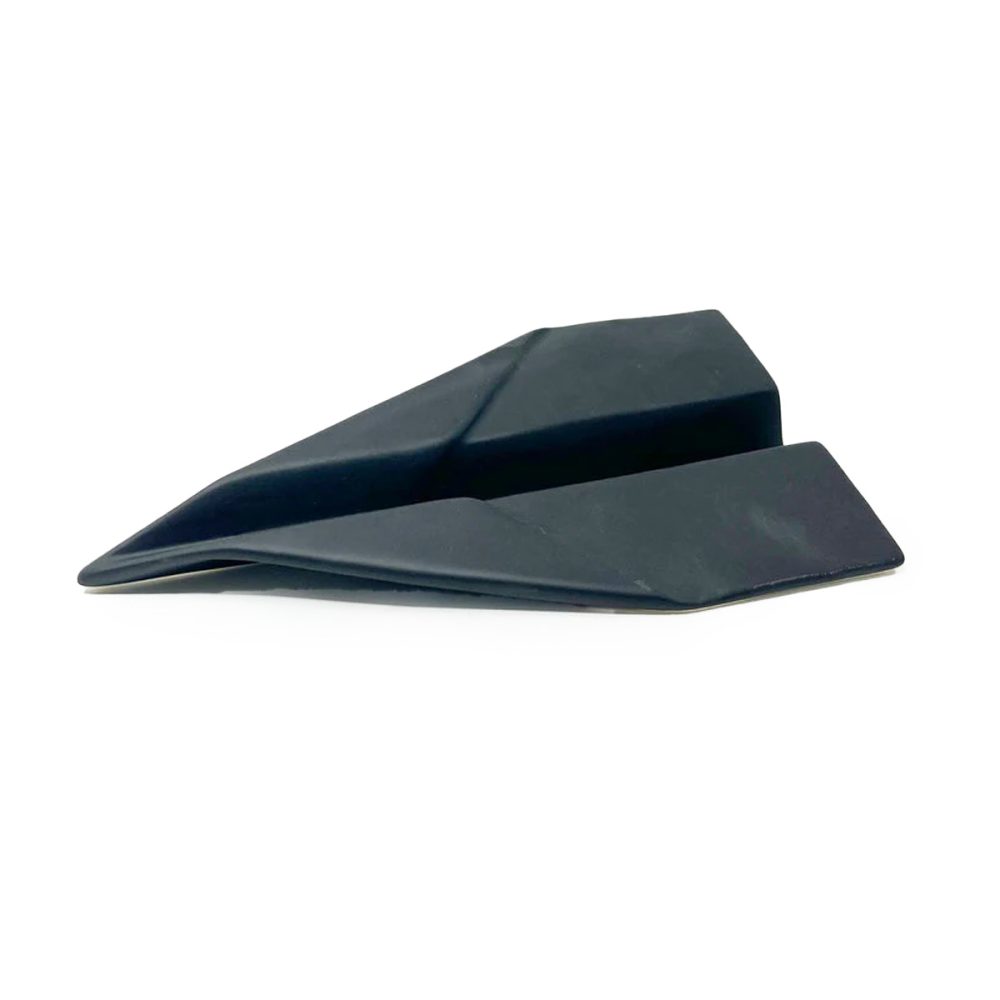Ceramiche Crescentini Aeroplanino origami nero opaco