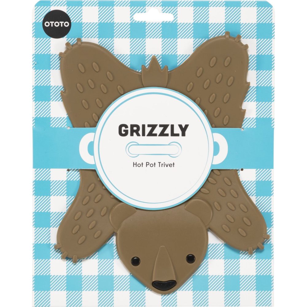 Ototo Grizzly sottopentola in silicone marrone - immagine 3