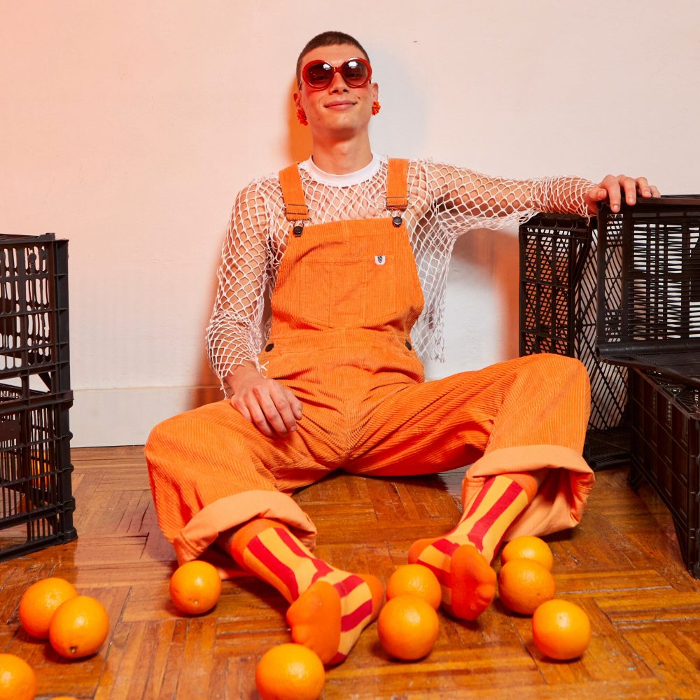 Eat My Socks calzini Juicy Orange x 2 - immagine 3