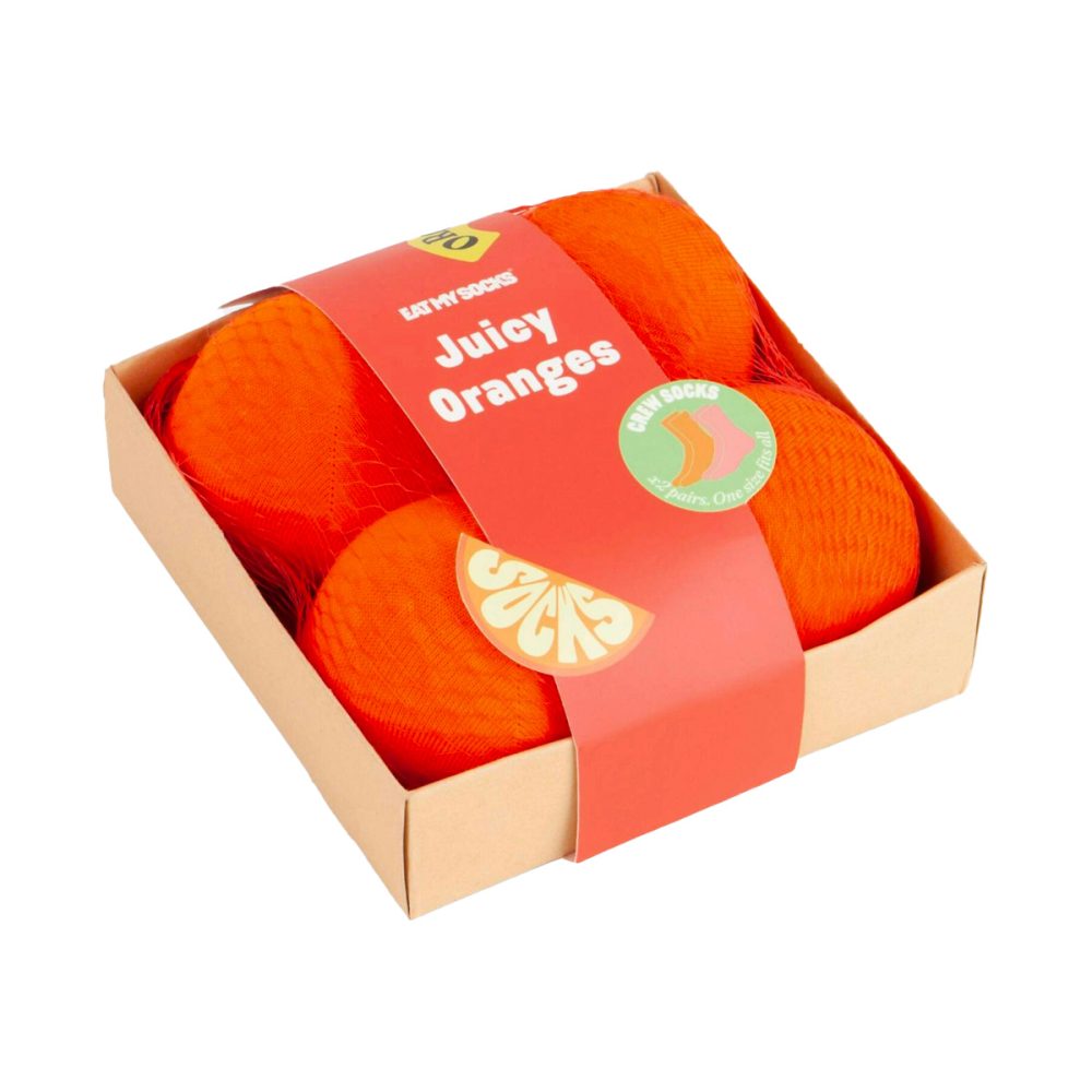 Eat My Socks calzini Juicy Orange x 2