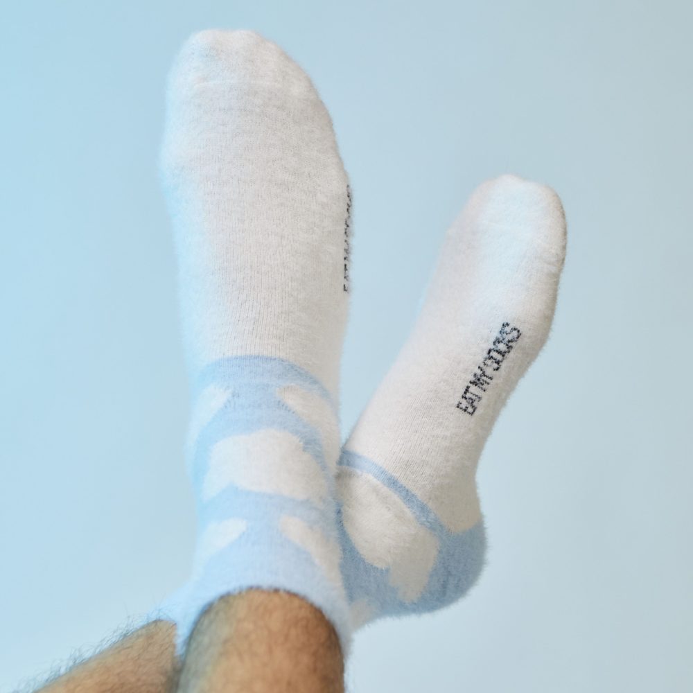Eat my Socks calzini Fluffy Cloudy - immagine 2