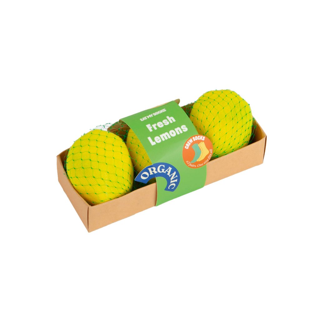 Eat My Socks calzini Fresh Lemons x 2