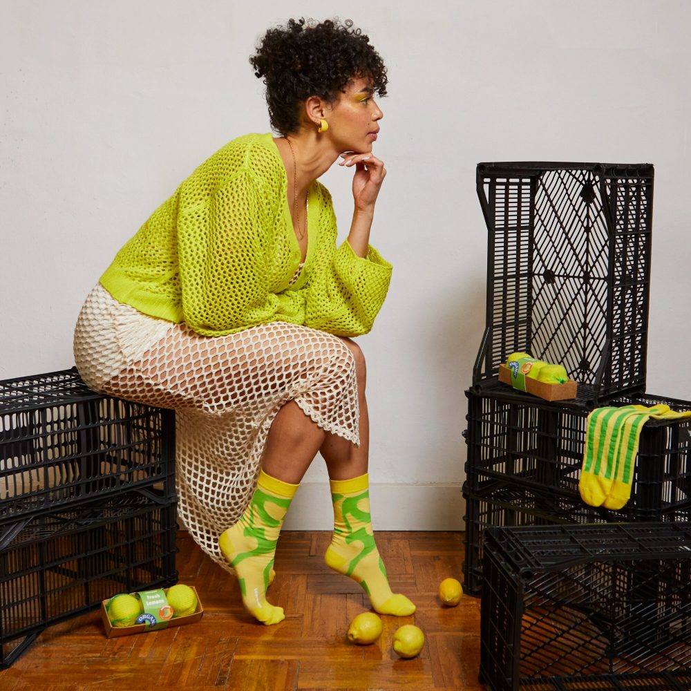 Eat My Socks calzini Fresh Lemons x 2 - immagine 2