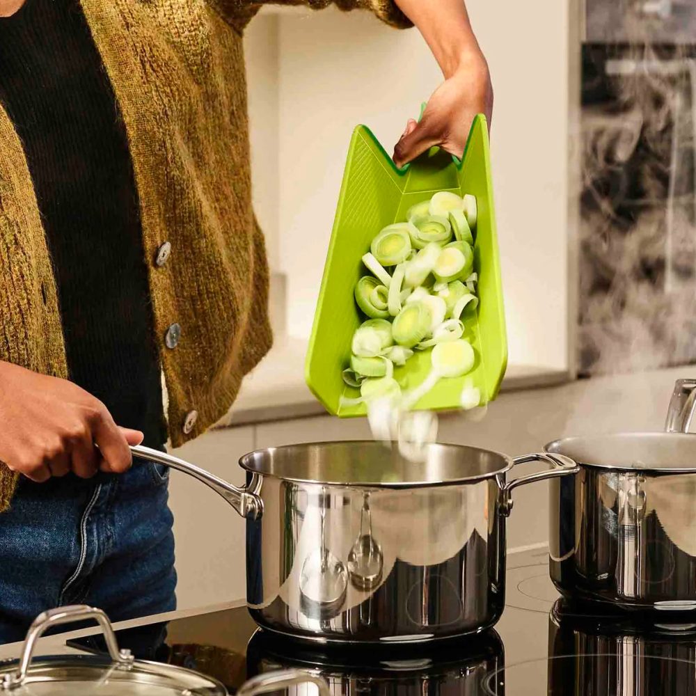 Joseph Joseph Chop2Pot Tagliere pieghevole verde - immagine 2