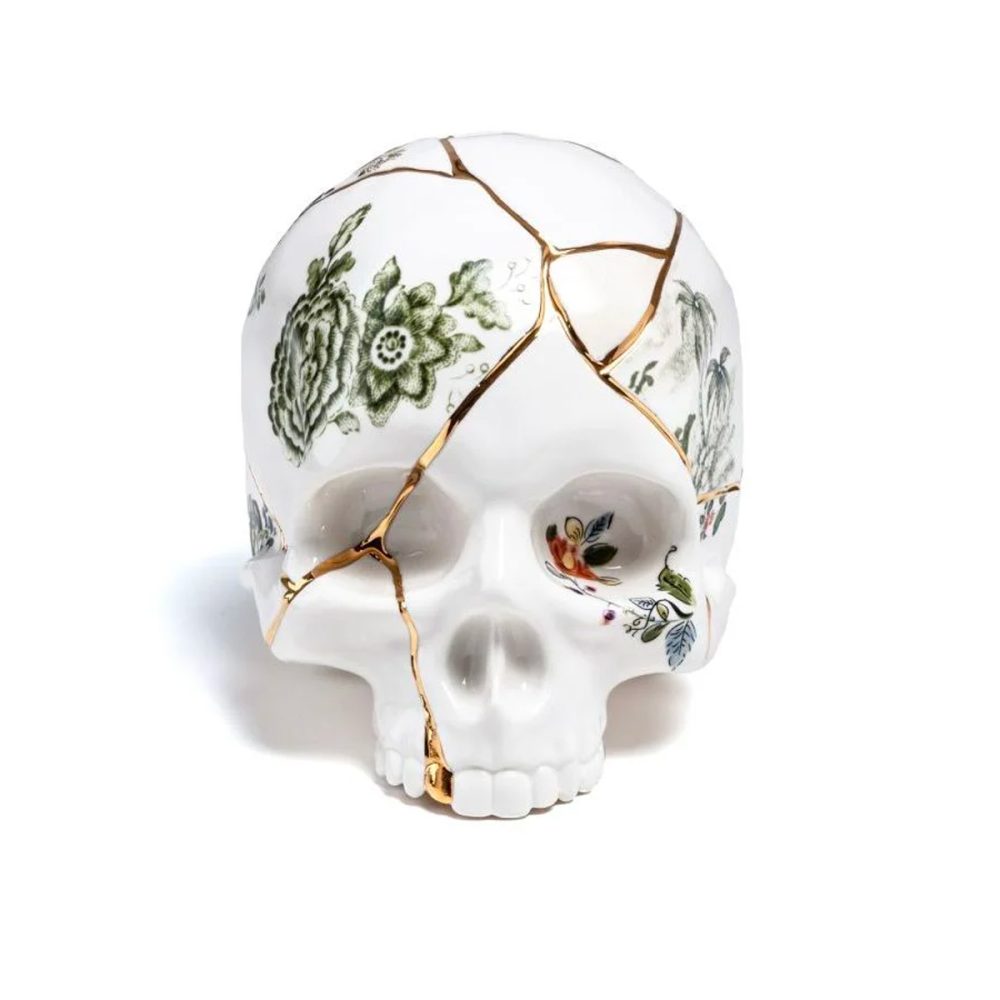 Seletti Teschio Kintsugi Skull