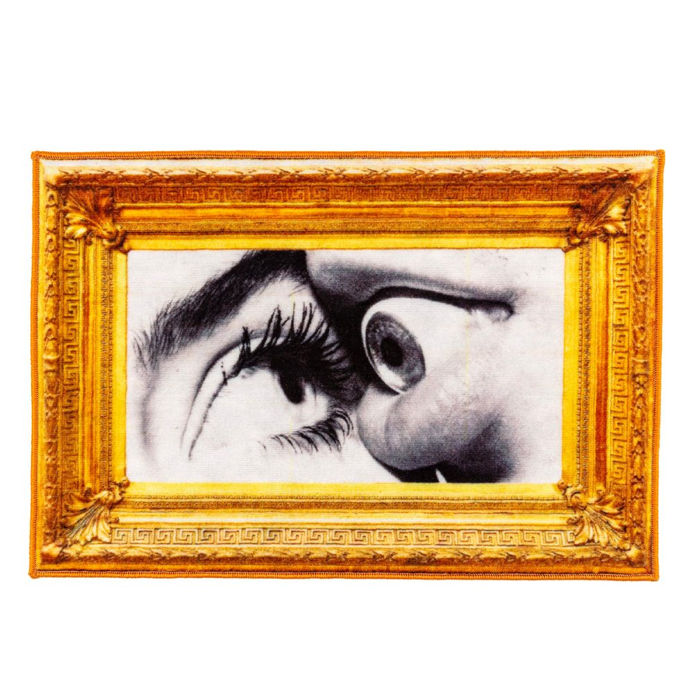 Seletti Toiletpaper Home tappeto bagno Eye and Mouth