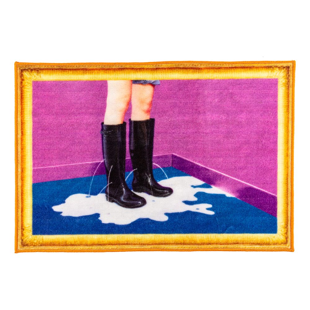 Seletti Toiletpaper Home tappeto bagno Milky Boots