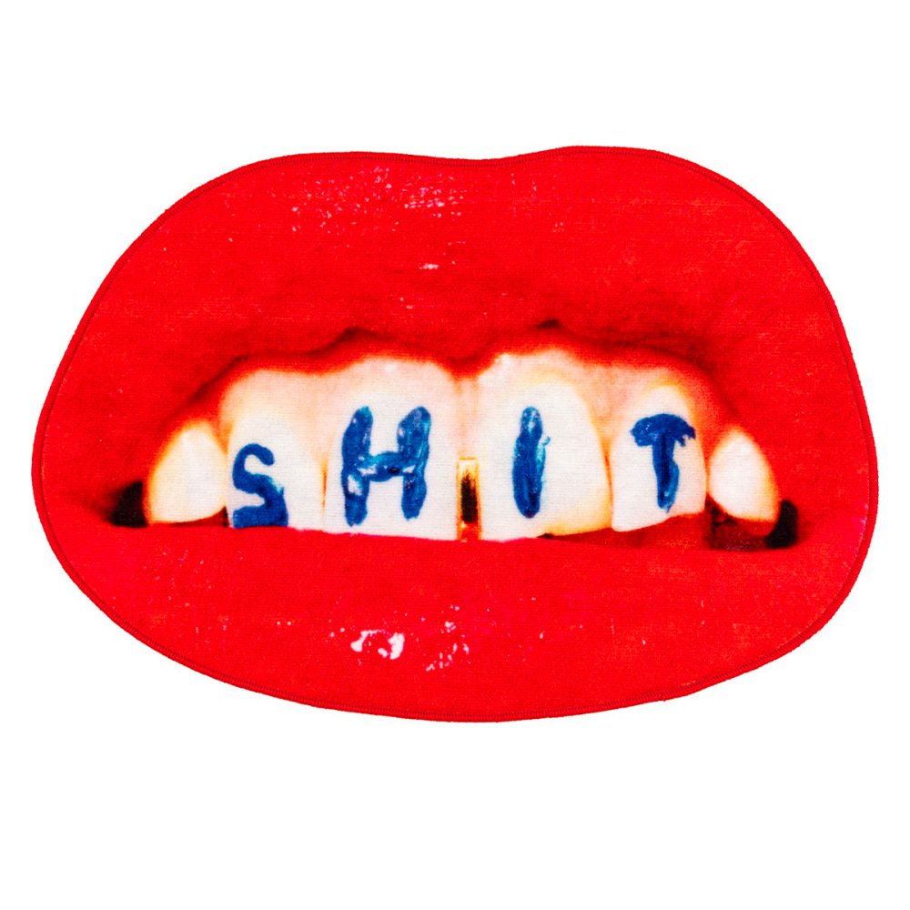 Seletti Toiletpaper Home tappeto bagno sagomato Shit