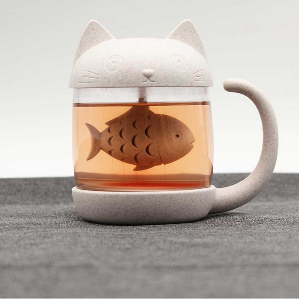 Winkee Tazza Gatto con infusore - Myho