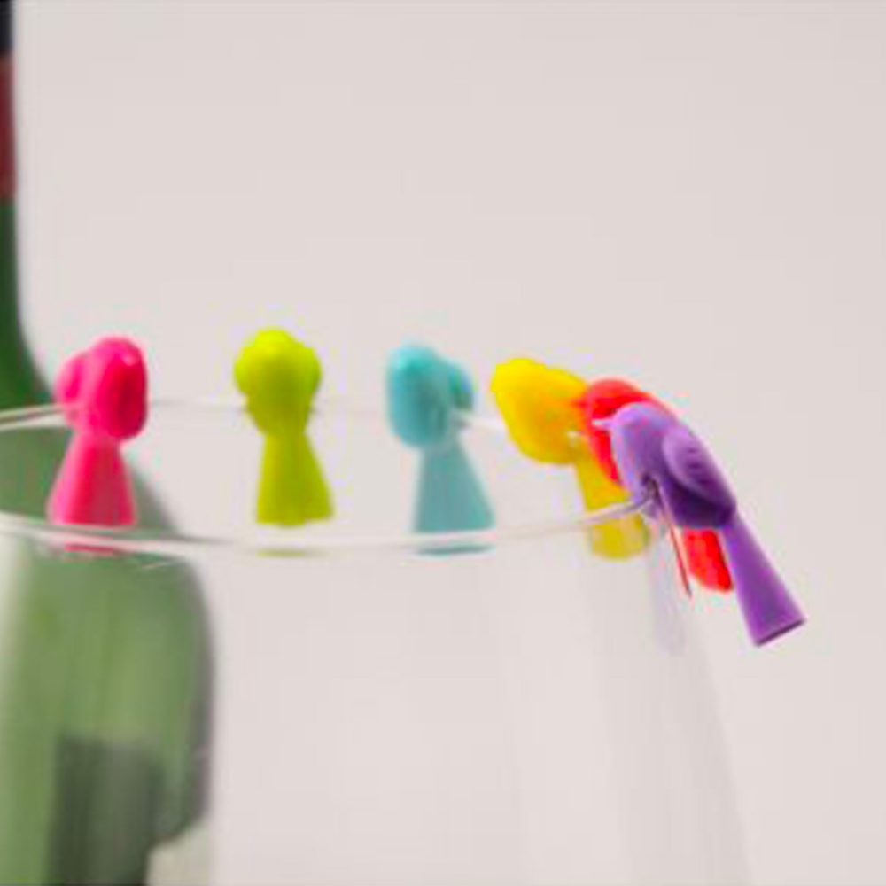 Winkee Segna bicchieri Uccellini - immagine 2