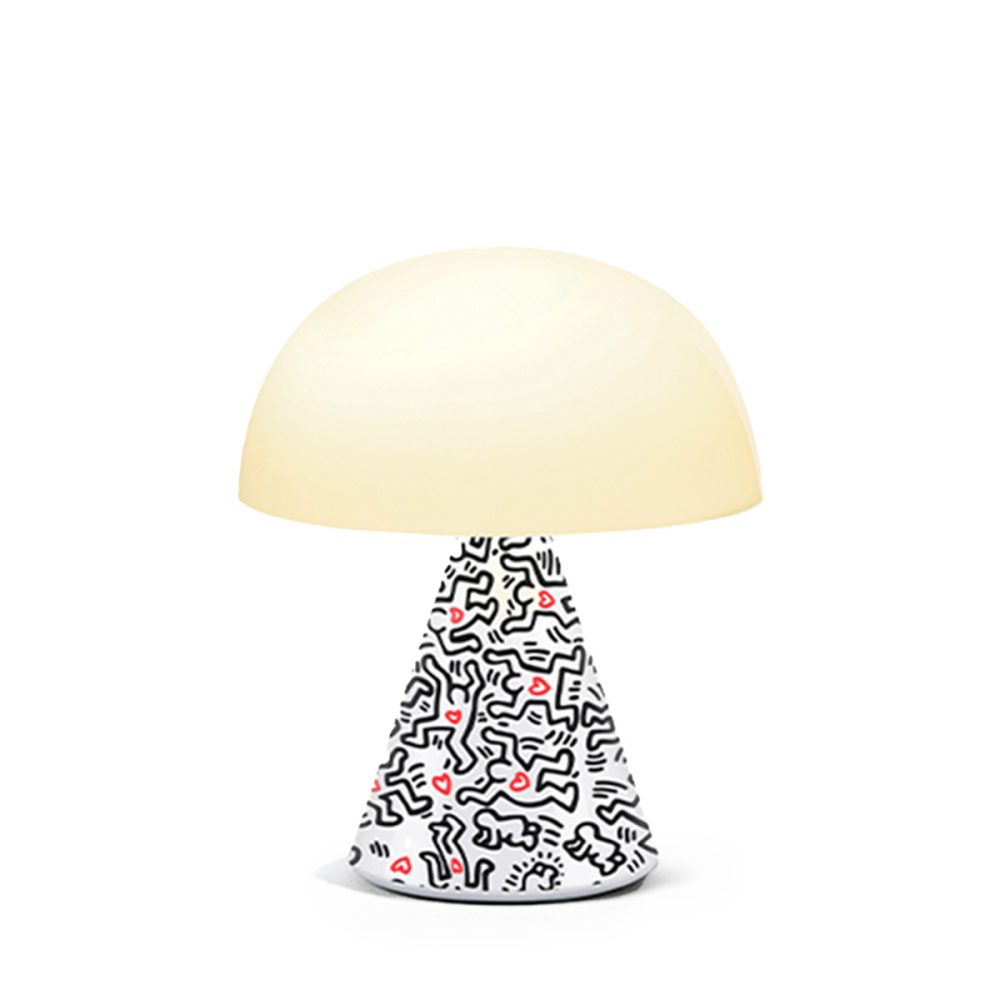 Lexon Mina M Lampada Led
Edizione limitata Keith Haring Love White