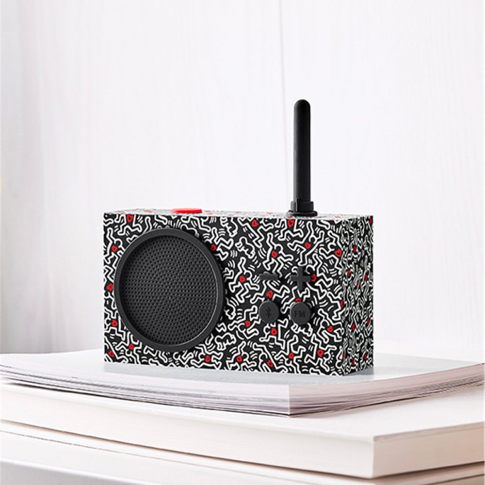 Lexon Tykho 3 Radio e Speaker
Edizione limitata Keith Haring Love Black - immagine 2