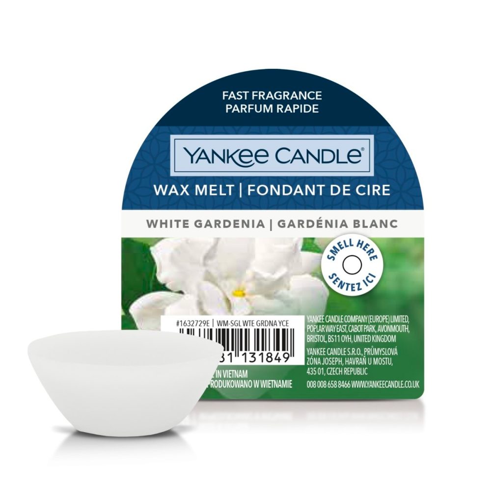Yankee Candle White Gardenia Cera da fondere