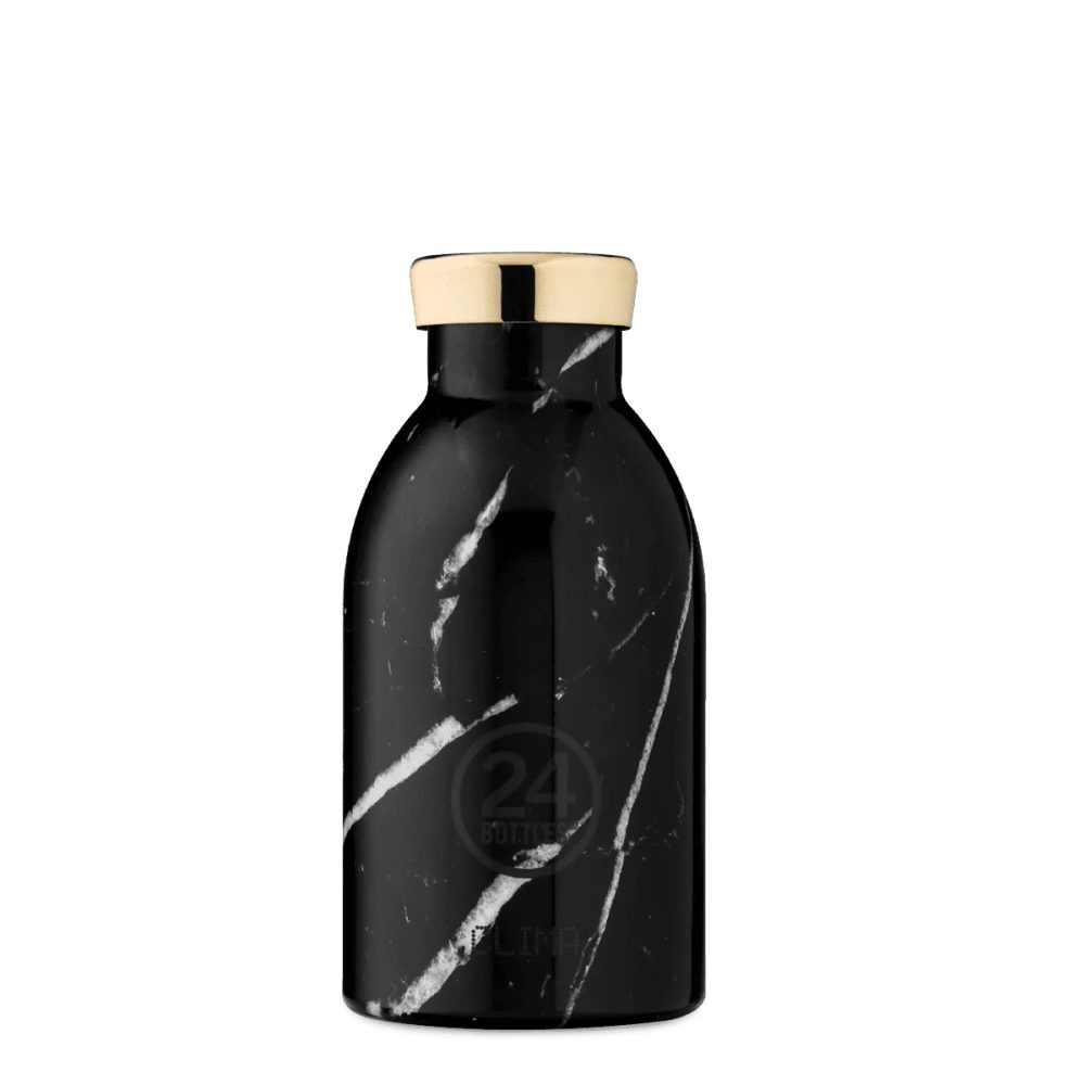24 Bottles - Clima Bottle 330 ml Black Marble
