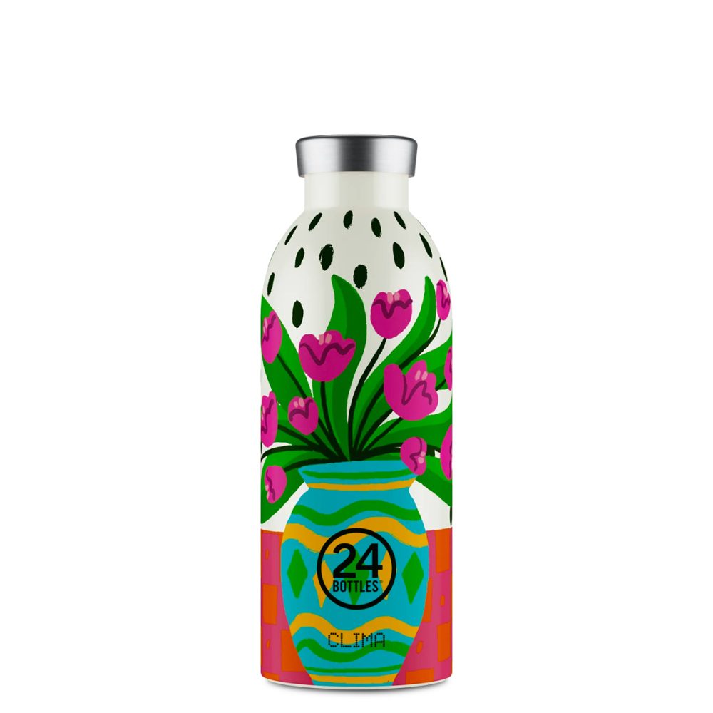 24 Bottles - Clima Bottle 500 ml Fiori Rosa