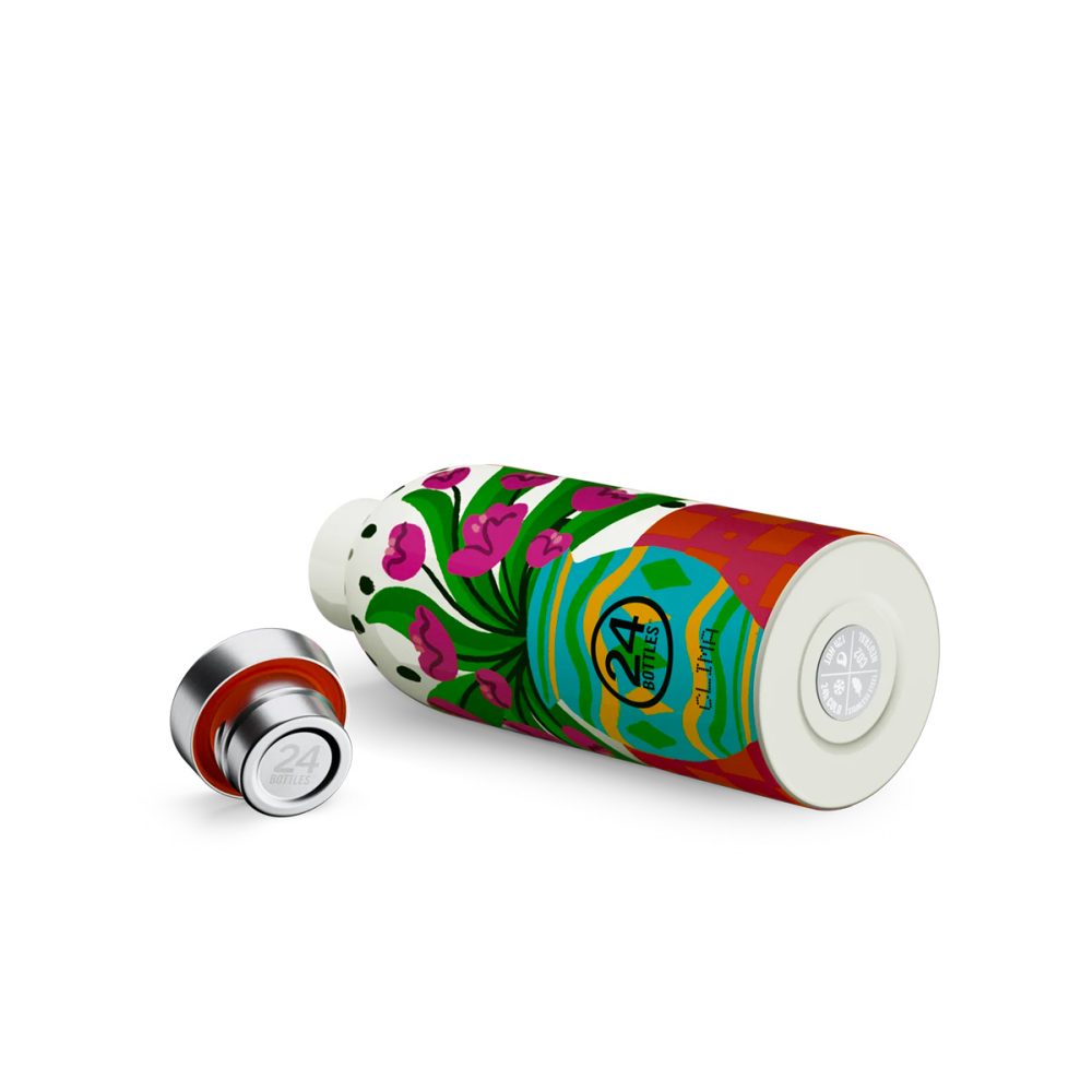 24 Bottles - Clima Bottle 500 ml Fiori Rosa - immagine 2