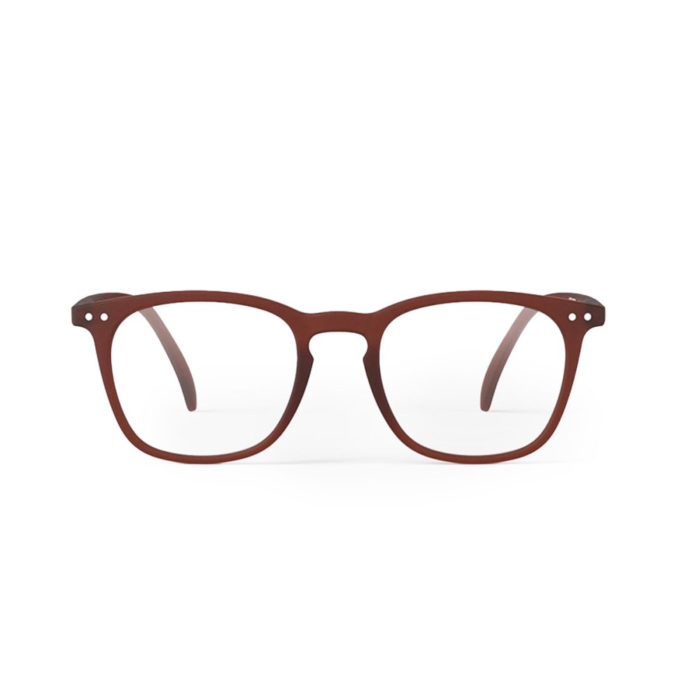 Izipizi Occhiale lettura Modello #E Mahogany +1