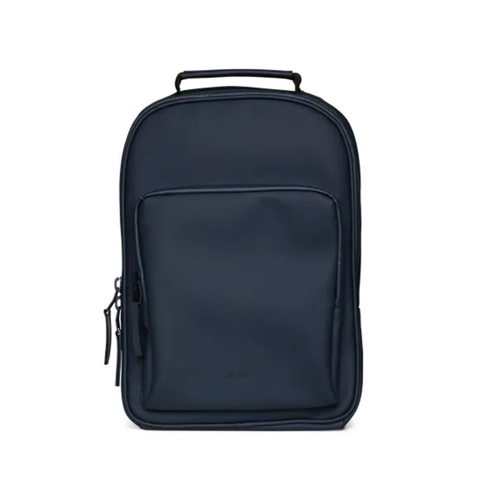 Rains Book Daypack Navy Blu