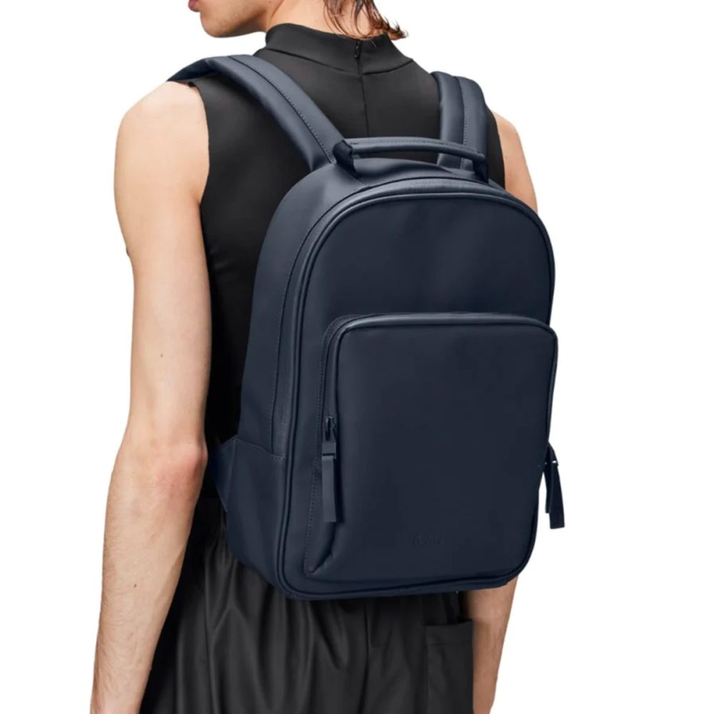 Rains Book Daypack Navy Blu - immagine 2