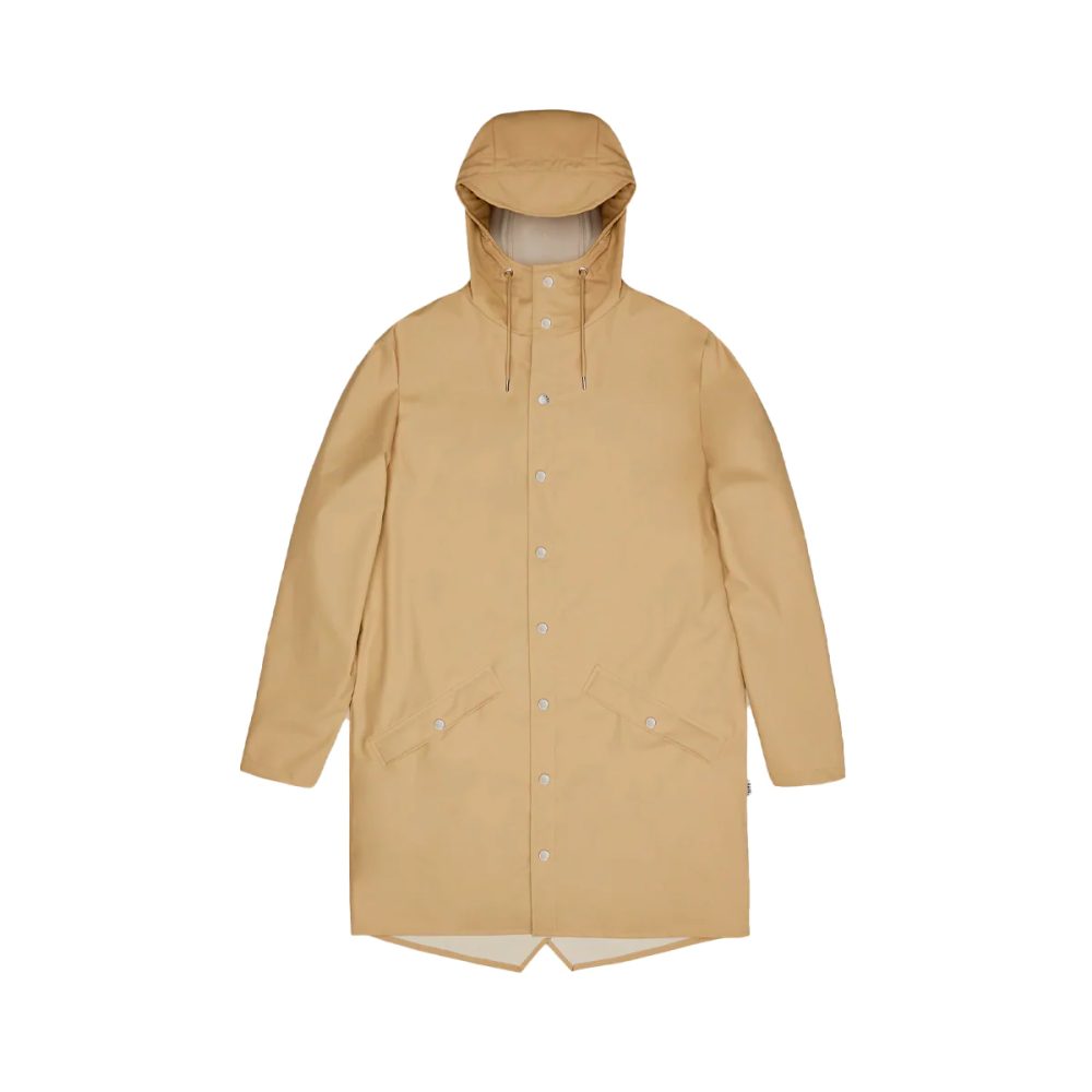 Rains Long Jacket Sabbia Small