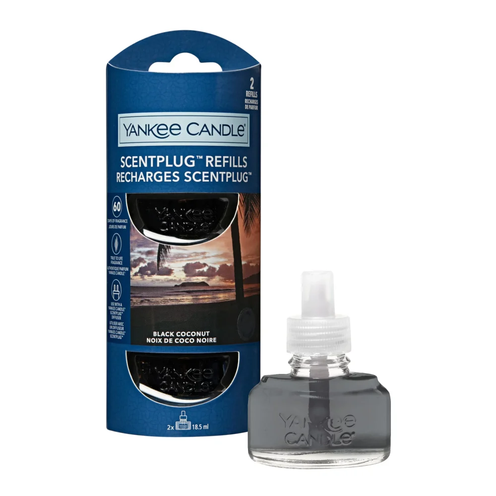 Yankee Candle Ricarica per Scent Plug Black Coconut
